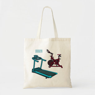Tote Bag Illustration du tapis roulant et de la bande dessi