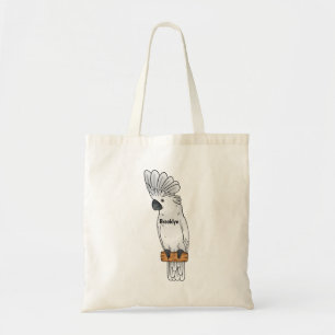 Tote Bag Illustration d'un oiseau de cobaye-parapluie