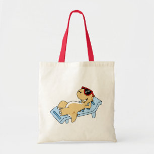 Tote Bag Illustration D'Un Tyrannosaurus Rex Bain De Soleil