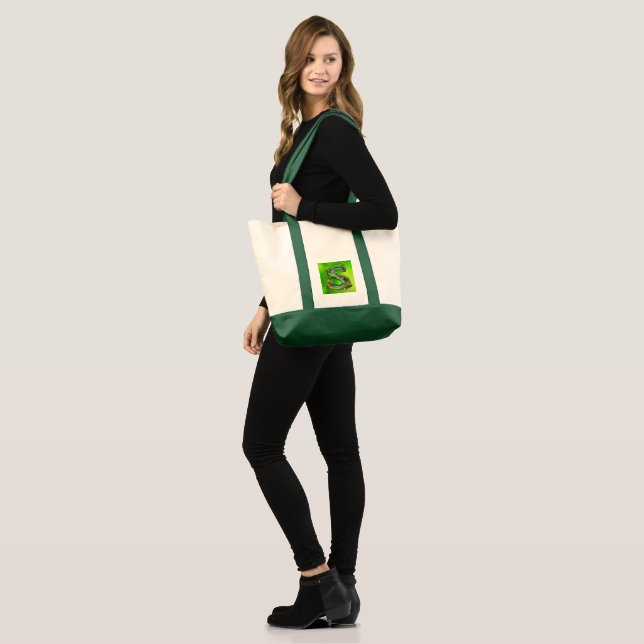 Tote Bag Illustration d'une rivière "s" (Devant (modèle))