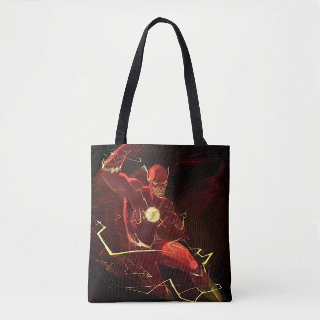 Tote Bag Illustration flash de crise infinie (Devant)