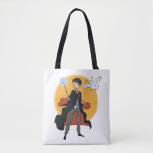 Tote Bag Illustration HARRY POTTER™ et Hedwig