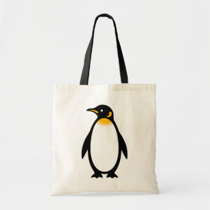 Tote Bag Illustration minimaliste du manchot royal