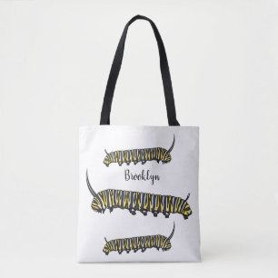 Tote Bag Illustration Monarch caterpillar