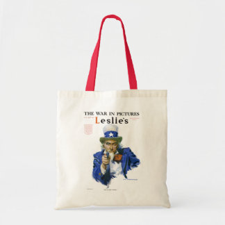 Tote Bag Illustration patriotique vintage de l'oncle Sam po