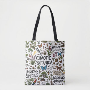 Tote Bag Illustration Pr de Botanica Chaotique Écologies Su