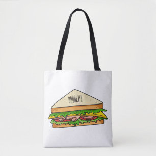 Tote Bag Illustration Sandwich