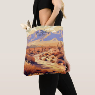 Tote Bag Illustration Vintage de Death Valley en Californie