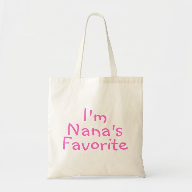Tote Bag Im favori de Nanas (Devant)