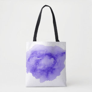 Tote Bag Image arrière - plan Abstraite aquarelle avec un l