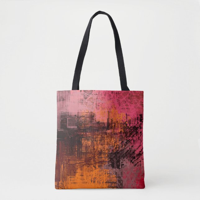 Tote Bag Image d'illustration 2d de l'art arrière - plan Ab (Devant)