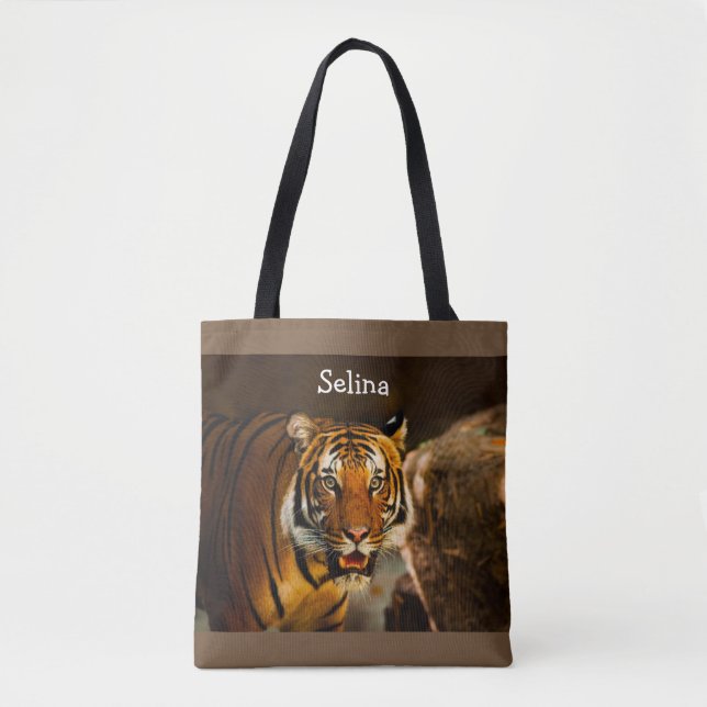 Tote Bag Image Extraordinaire du tigre (Devant)