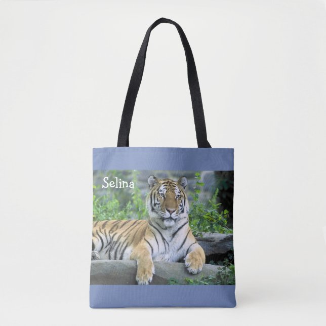 Tote Bag Image Extraordinaire du tigre (Devant)