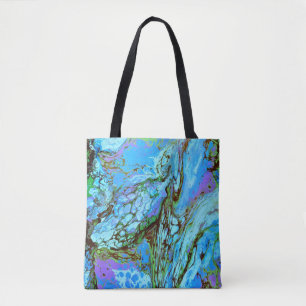 Tote Bag Imaginaire bleu Fourre-tout