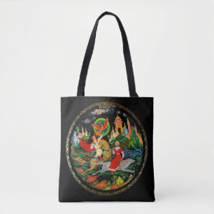 Tote Bag Imaginaire coloré de contes de fées russes Vinta