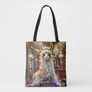 Tote Bag Imaginaire Cute Drama Llama Queen