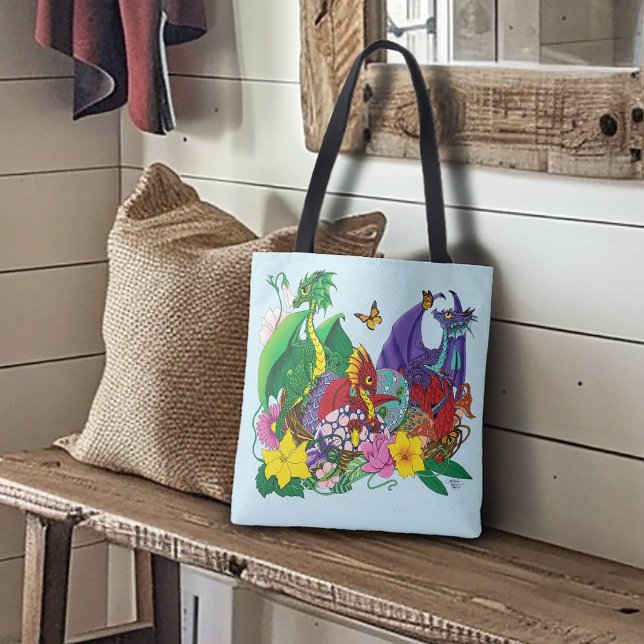 Tote Bag Imaginaire de nid de bébé dragon (Créateur téléchargé)
