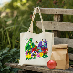 Tote Bag Imaginaire de nid de bébé dragon