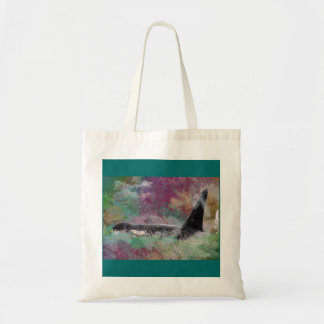Tote Bag Imaginaire de nuage d'Orcinus de baleine d'orque