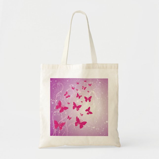 Tote Bag Imaginaire de papillon (Devant)
