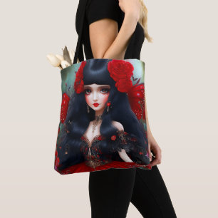 Tote Bag Imaginaire Fée Rouge mignonne Princesse