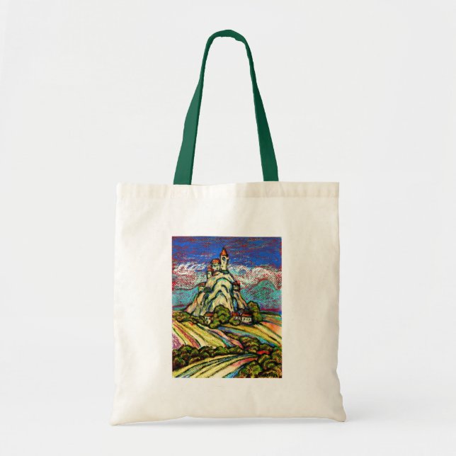 Tote Bag Imaginaire Hill Castle (Devant)