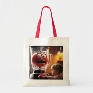 Tote Bag Imaginaire mignonne fille mélangeur tomate