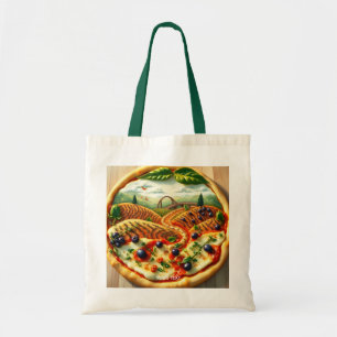 Tote Bag Imaginaire Mignonne Whimsical Paysage Italien