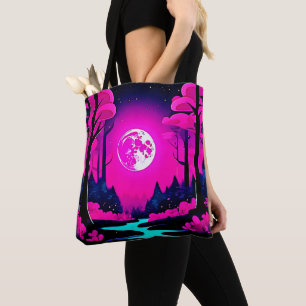 Tote Bag Imaginaire Moonlit Woods Art