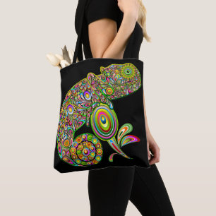 Tote Bag Imaginaire psychédélique de Chameleon