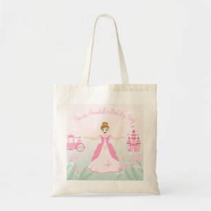 Tote Bag Imaginaire rose princesse fête d'anniversaire