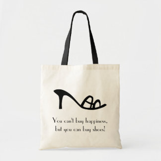 Tote Bag Impossible d'acheter le bonheur (chaussures)
