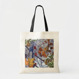 Tote Bag Impression Camion de la première forêt d'hiver de 