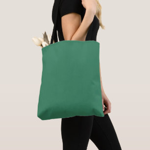 Tote Bag Impression couleur vive verte shamrock