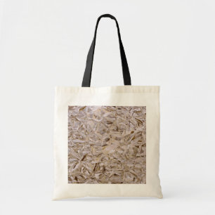 Tote Bag Impression de feuilles en contreplaqué de construc