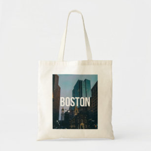 Tote Bag Impression de la ville de Boston vintage - Archite