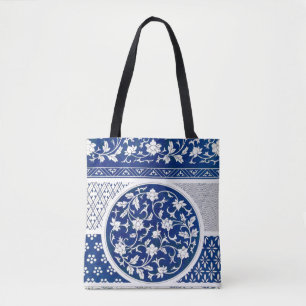 Tote Bag Impression d'ornement floral classique