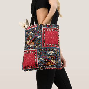 Tote Bag Impression du Motif moche péruvien précolombien