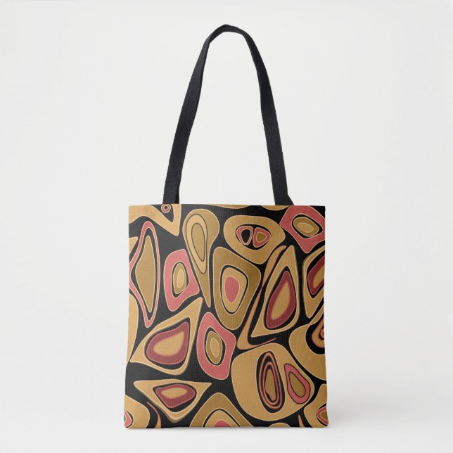 Tote Bag Impression motif Abstraite simple et transparente (Devant)