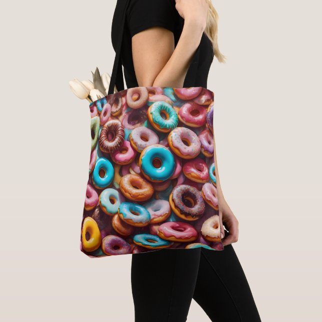 Tote Bag Impression partout (De près)