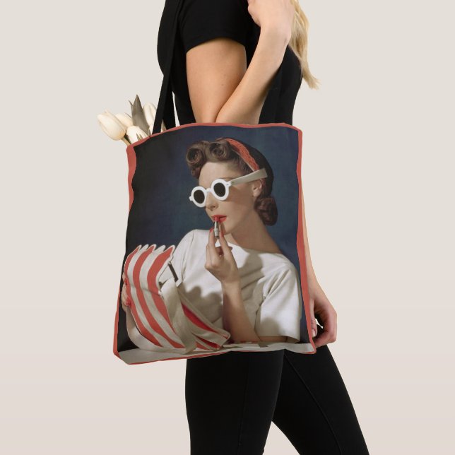 Tote Bag Impression photo de mode des années 1950 (De près)