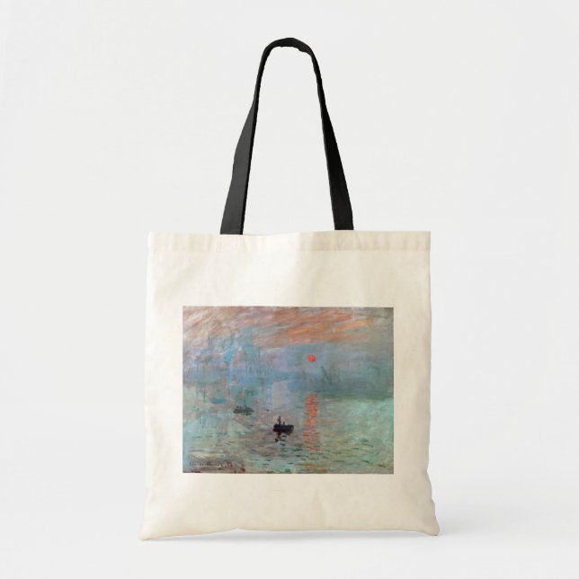 Tote Bag Impression, Sunrise, Claude Monet, 1872 (Devant)