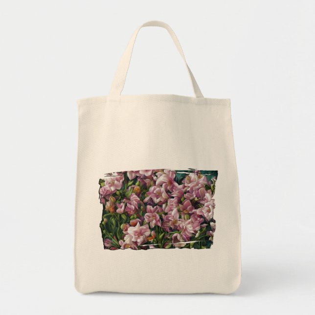 Tote Bag Impressions fleurs sauvages (Devant)