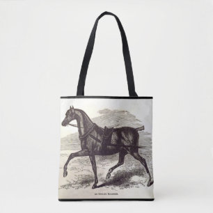 Tote Bag Imprimé au 19e siècle Un cheval anglais Roadster
