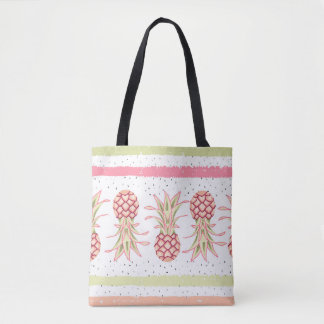 Tote Bag Imprimer en toute transparence de l'été de l'anana