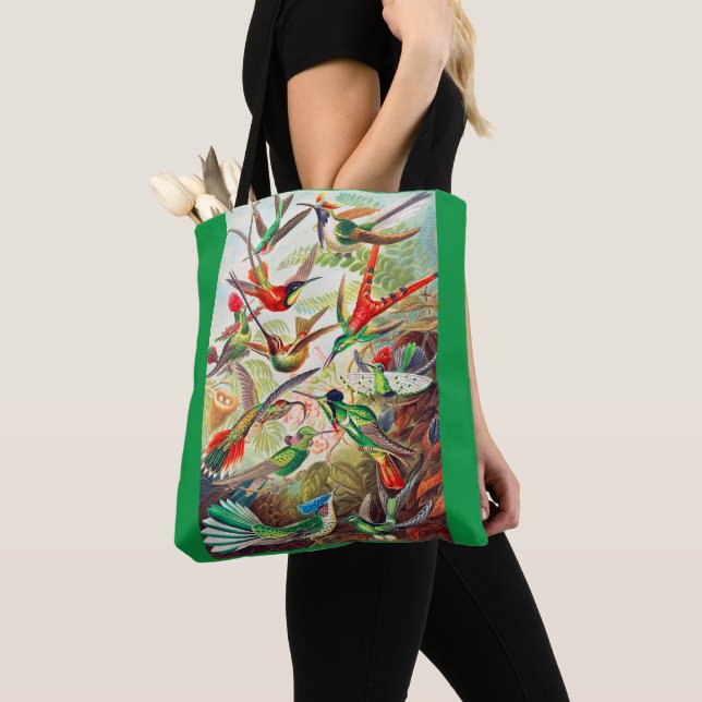 Tote Bag Imprimerie de colibris 1904 (De près)