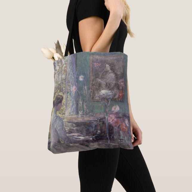 Tote Bag Improvisation de Frederick Childe Hassam (De près)