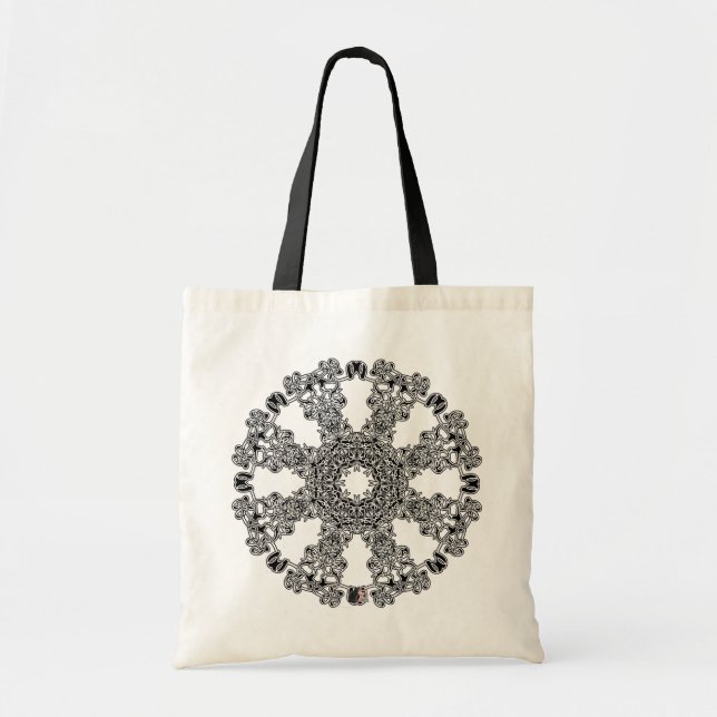 Tote Bag Incandescence Octa Glyph (Devant)