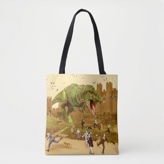 Tote Bag Incidente Jurásico en Obidos (Devant)