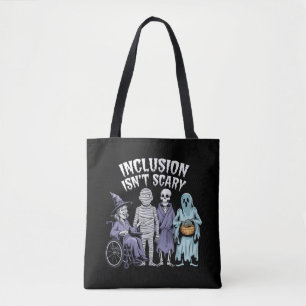 Tote Bag Inclusion drôle n'est pas effrayant Professeur Hal